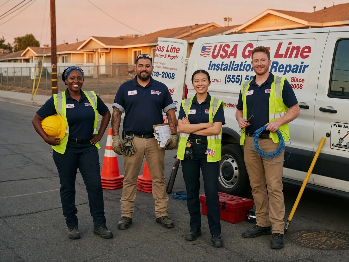 Gas Line Installation company in Bannock, OH